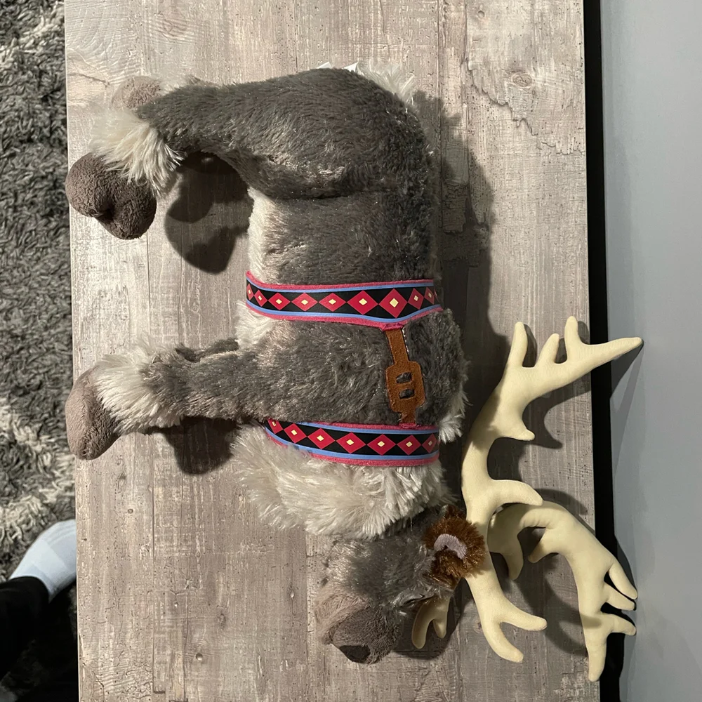 Disney Frozen Sven Plush Reindeer + Baby Olaf